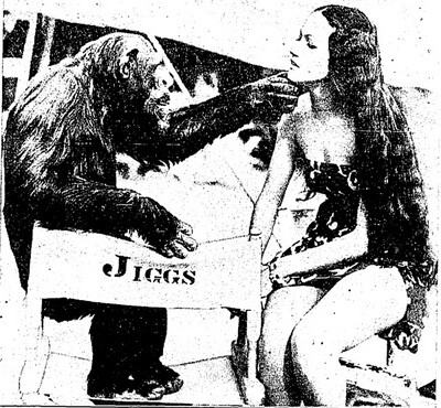 Jibbs, Chimpanzee Actor | Los Angeles Times, March 2, 1938