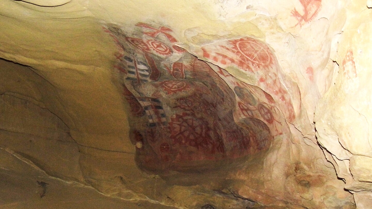 Interior of Chumash Painted Cave