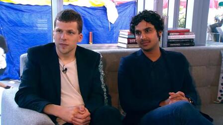 Kunal Nayyar and Jesse Eisenberg