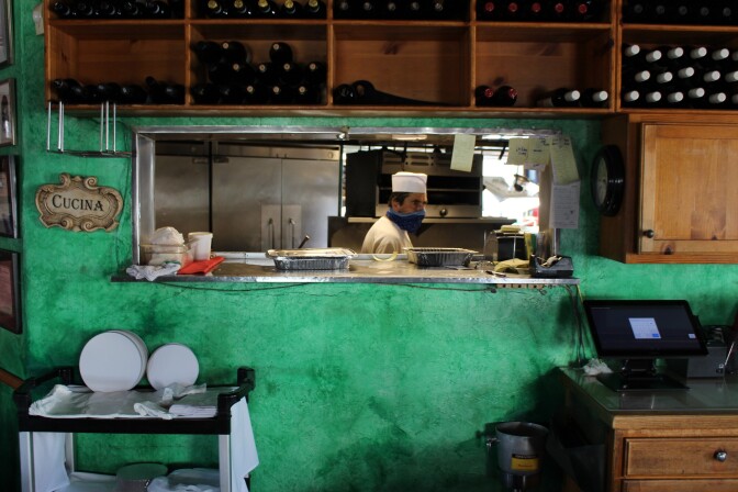 Some of the cooks at Cantalini’s Restaurant have been working there since 1962. | Karen Foshay