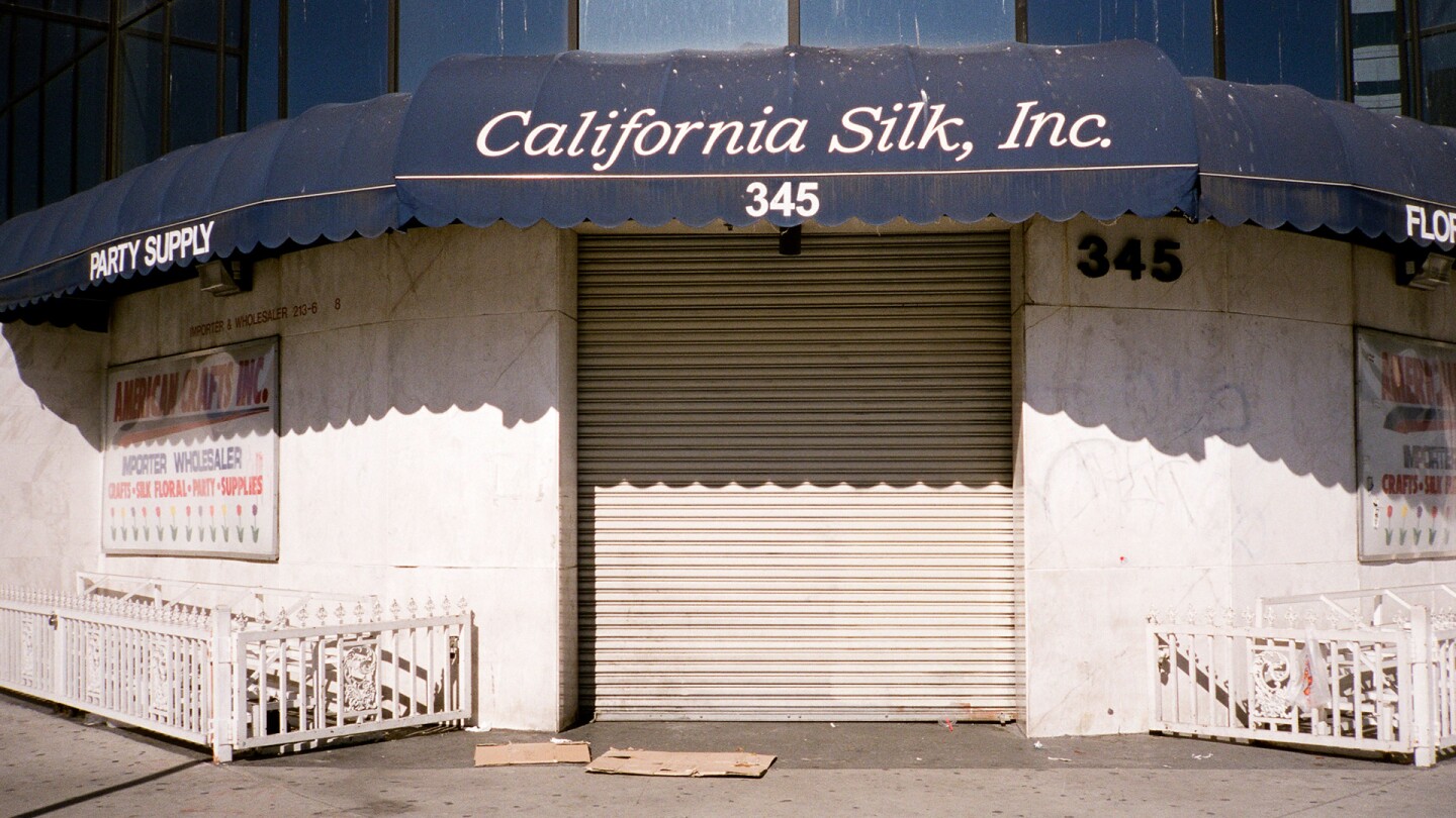 NW Corner of S. San Pedro Street & E. 4th Street.