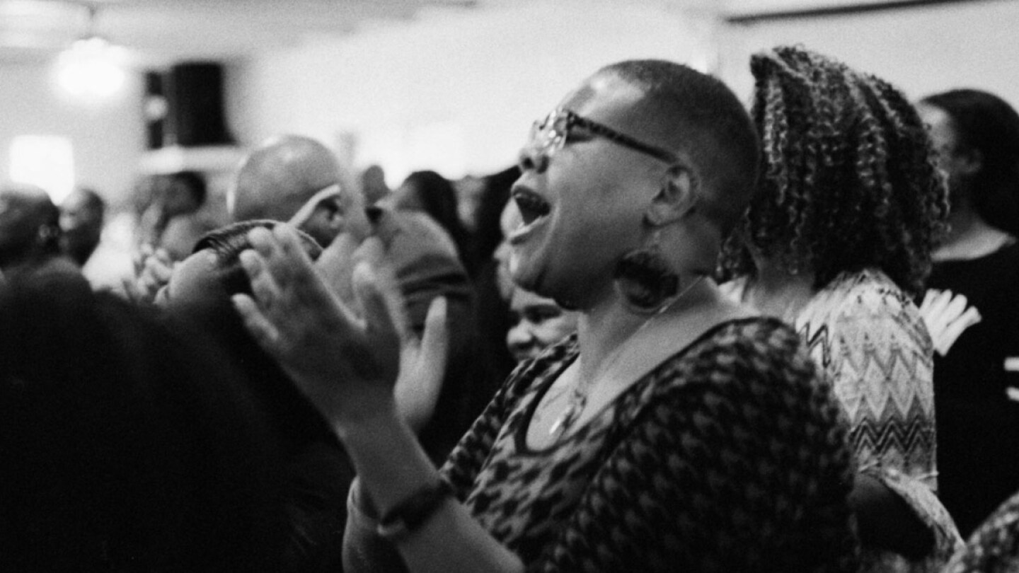 Church service. Image from “Artbound” How Sweet The Sound: Gospel In Los Angeles ABs10 Gospel