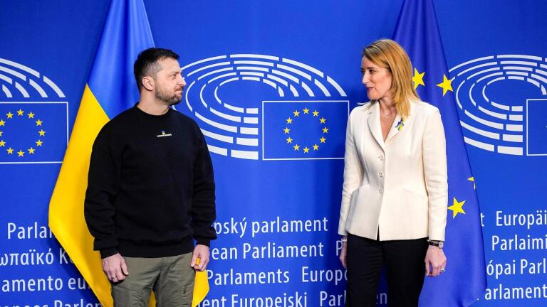 News Wrap: Zelenskyy asks European Parliament for more aid
