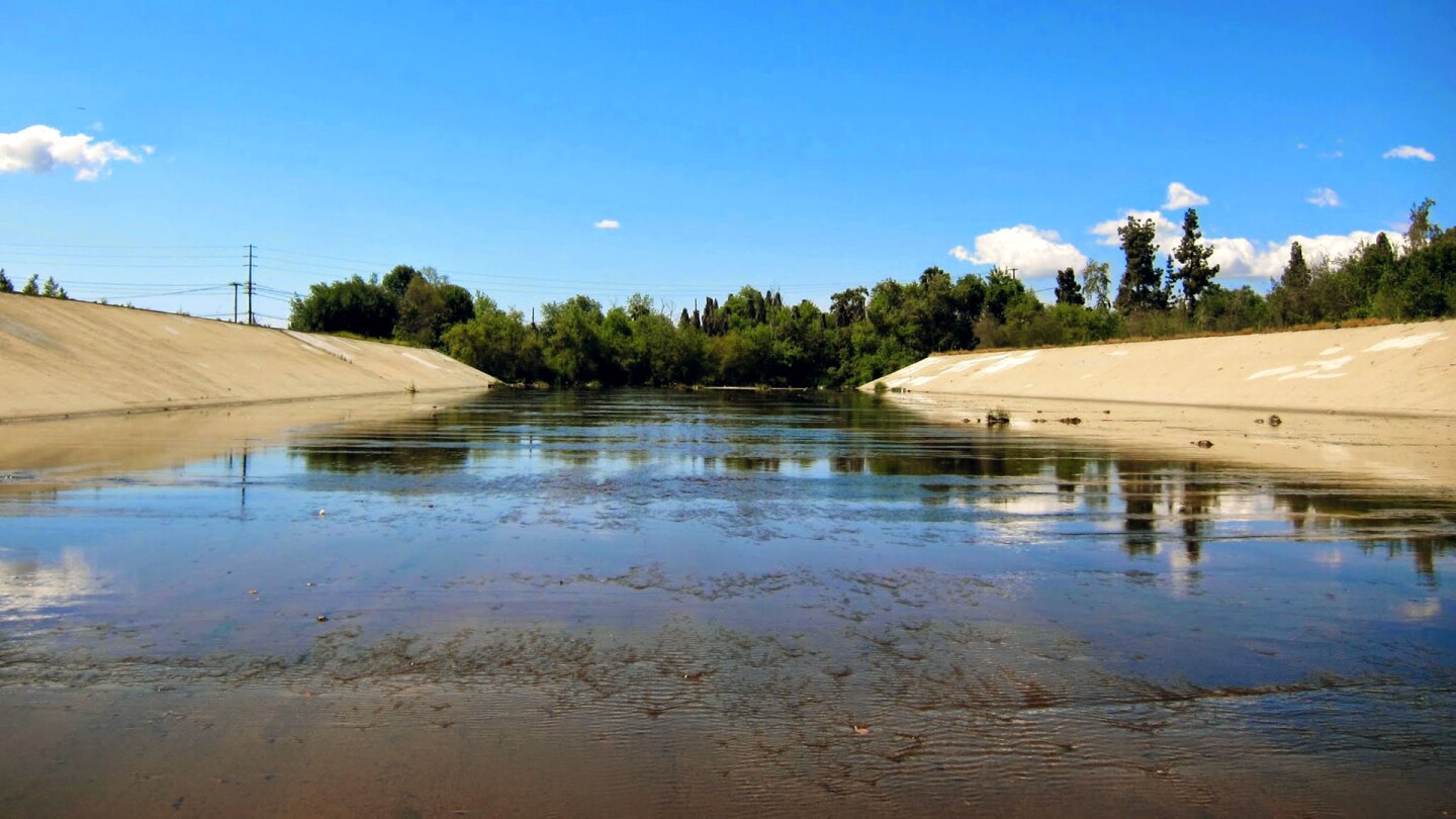 the whittier narrows on the rio hondo