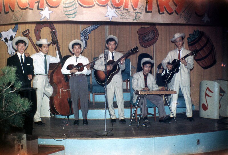 Blue Rangers at the EM Club in Yokosuka, ca. early 1960s | courtesy of J.T. Kanehira.