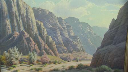 Appraisal: Paul Grimm Oil Painting, ca. 1940