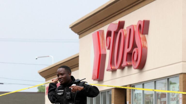 Grief and anger in Buffalo as nation mourns racist attack