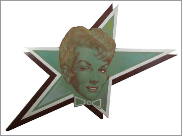 Artist unknown. Beverly Shaw Star Sign from Club Laurel in North Hollywood (c. 1950s). Courtesy ONE National Gay & Lesbian Archives.