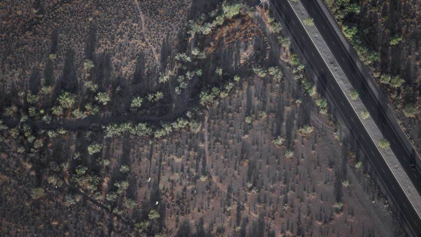 Aerial photography of the Mojave Desert | Carson van Tol / Unsplash