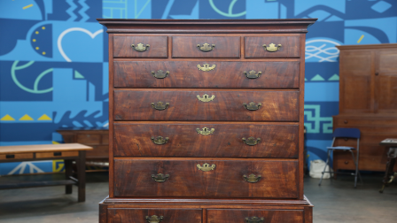 Appraisal: Massachusetts Queen Anne Highboy, ca. 1752