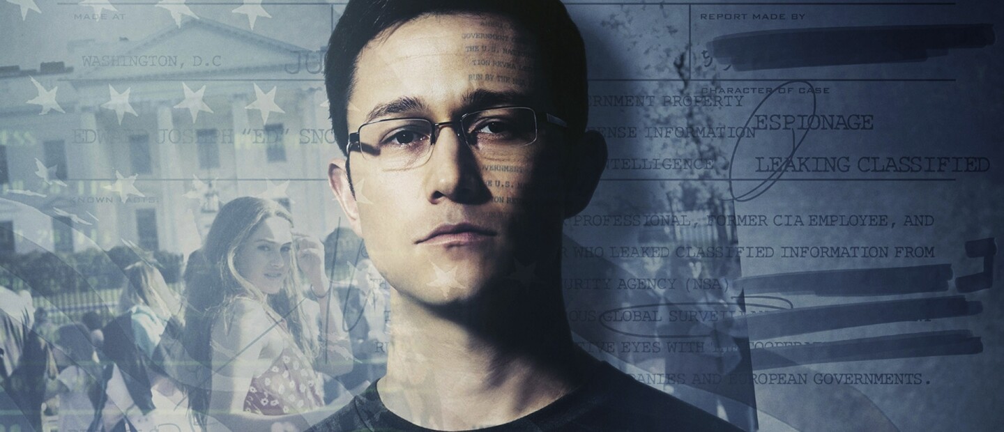 Joseph Gordon-Levitt plays Edward Snowden in "Snowden."