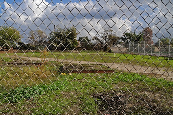 Proposed site for Arroyo High School Garden