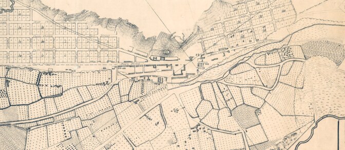1848 "Ord Map" Detail