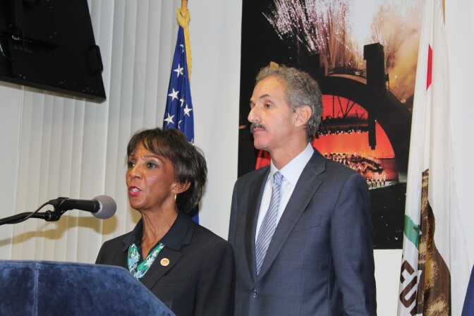 City Attorney Mike Feuer and District Attorney Jackie Lacey spotlight consumer protection issues tied to coronavirus March 13, 2020