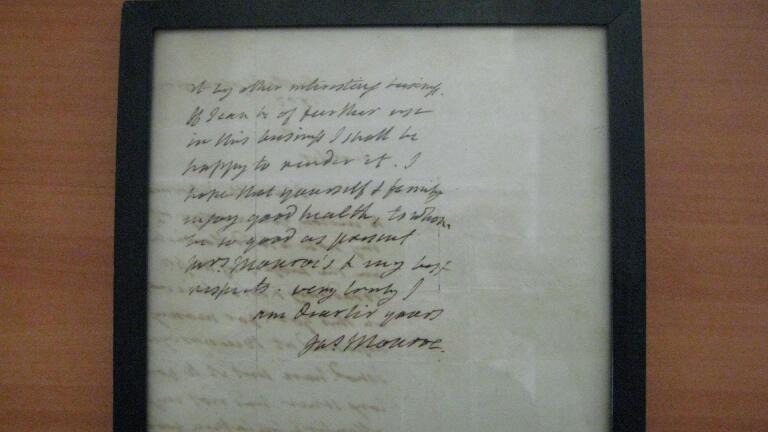 Monroe Letter