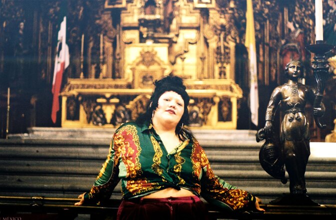 Gabriela Ruiz at Mexico City Metropolitan Cathedral | Samanta Helou Hernandez