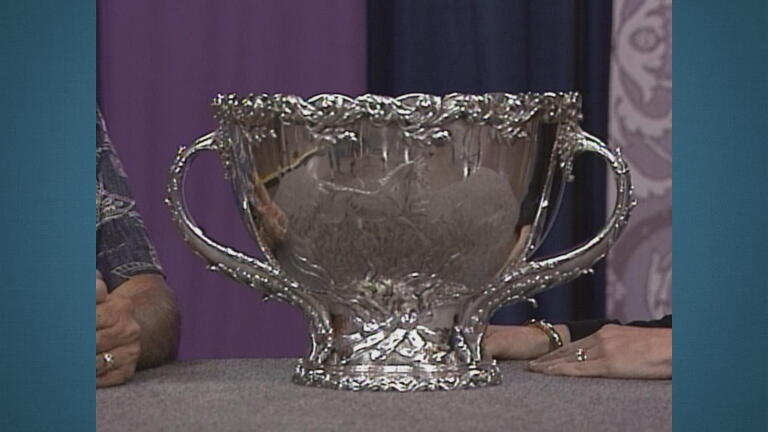 Appraisal: 1892 Silver Hackney Stallion Trophy