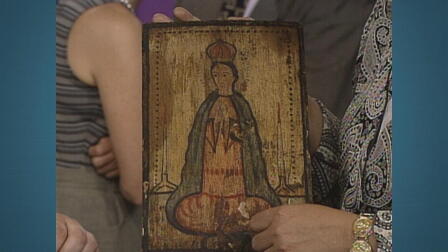 Appraisal: Arroyo Hondo Santero Retablo, ca. 1840