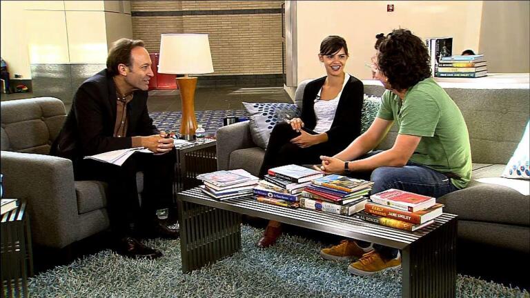 Daniel Alarcón & Valeria Luiselli at Natl. Book Festival