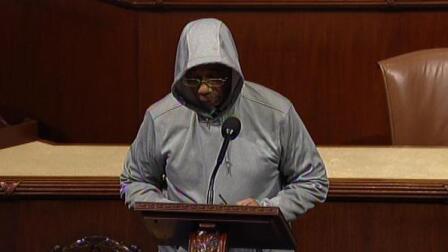Rep. Rush Kicked Off House Floor for Wearing Hoodie