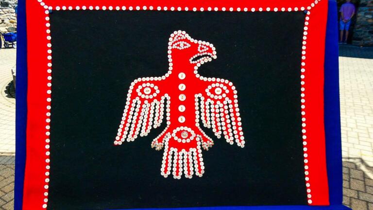 Appraisal: Tlingit Child's Blanket, ca. 1960