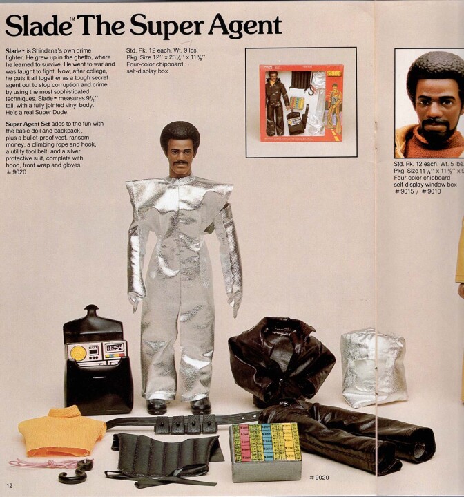 Slade the Super Agent doll