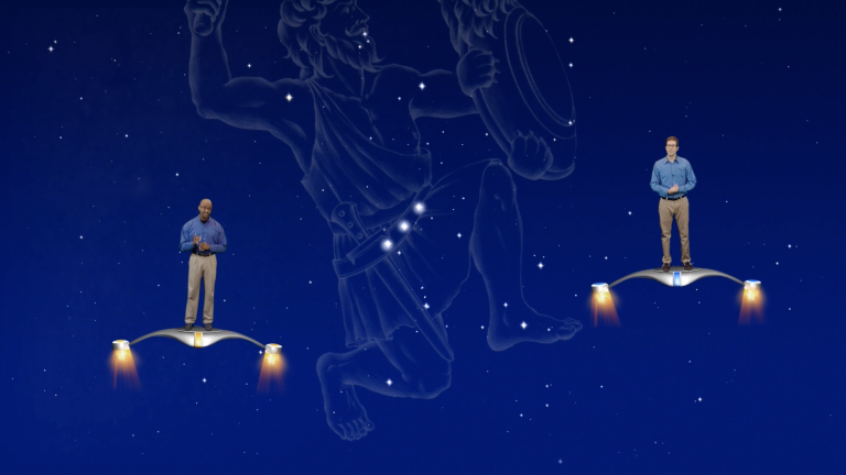 "The Four Corner Stars of Orion the Hunter" March 7-13 1 Min