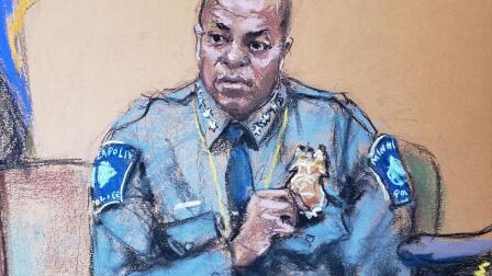 Minneapolis police chief says Chauvin violated protocol