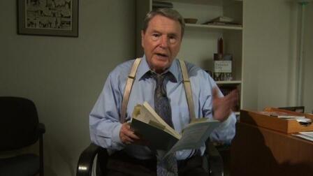 Jim Lehrer Reads From His Book, 'Tension City'