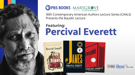 Marygrove Conservancy Contemporary American Authors Lecture Series: Percival Everett