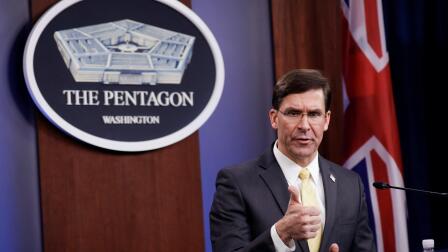 Sec. Esper on mobilizing U.S. military to fight COVID-19
