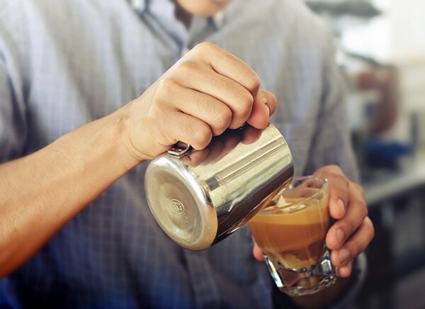 G & B Coffee Pour. Photo: Grand Central Market