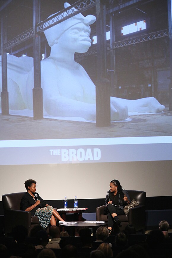 The Un-Private Collection: Kara Walker and Ava DuVernay, an art talk presented by The Broad museum, held at The Writers Guild Theater on Saturday, October 11, 2014, in Beverly Hills, Calif. (Photo by Ryan Miller/The Broad)