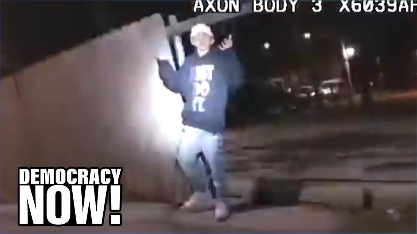 Body cam footage of Adam Toledo before he was shot by police.