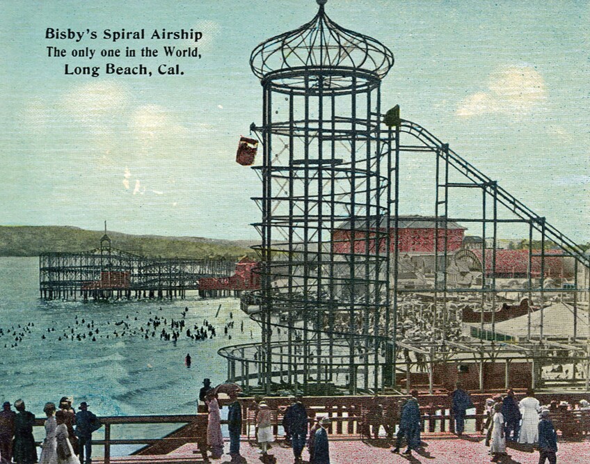 Bisby's Spiral Airship, 1907
