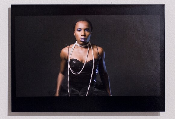 D. Hill, "TRANS," 2014-2015. Installation detail. | Photo: Courtesy of the UCR Barbara and Art Culver Center of the Arts.