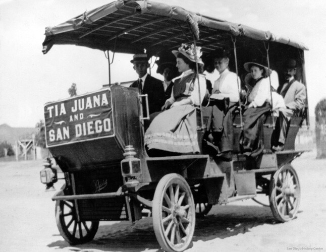 Border trolley tours | San Diego History Center