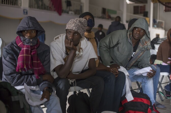 Mexican photojournalist Omar Martínez documents Haitians in Tijuana