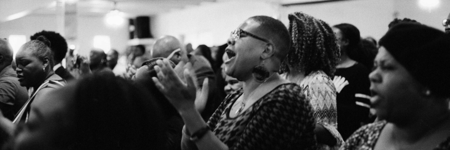 Church service. Image from “Artbound” How Sweet The Sound: Gospel In Los Angeles ABs10 Gospel