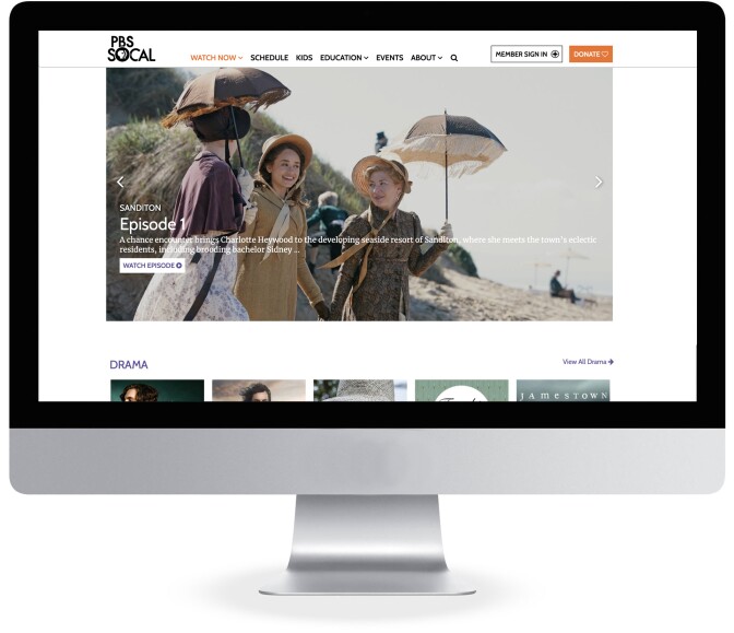PBS Video on Web Browser