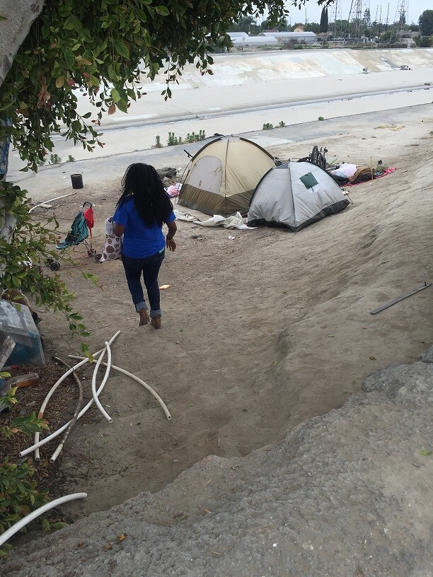 Outreach Worker Ashley McKay: Homeless Along LA River