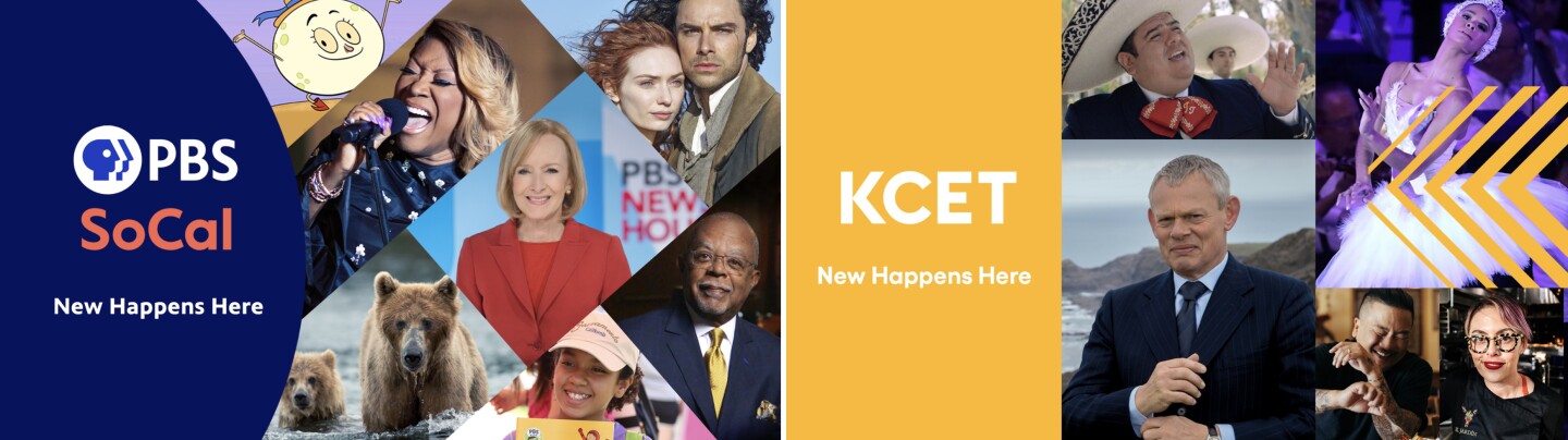 PBS SoCal/KCET Combined Rebranding Key Art