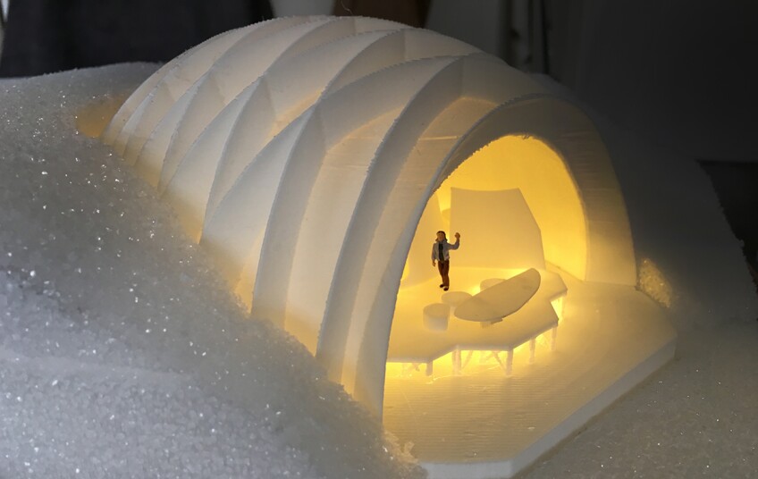 The design competition's goal is to come up with ways to make Mars a place not just to survive, but to actually enjoy living. | Courtesy of Mars City Design