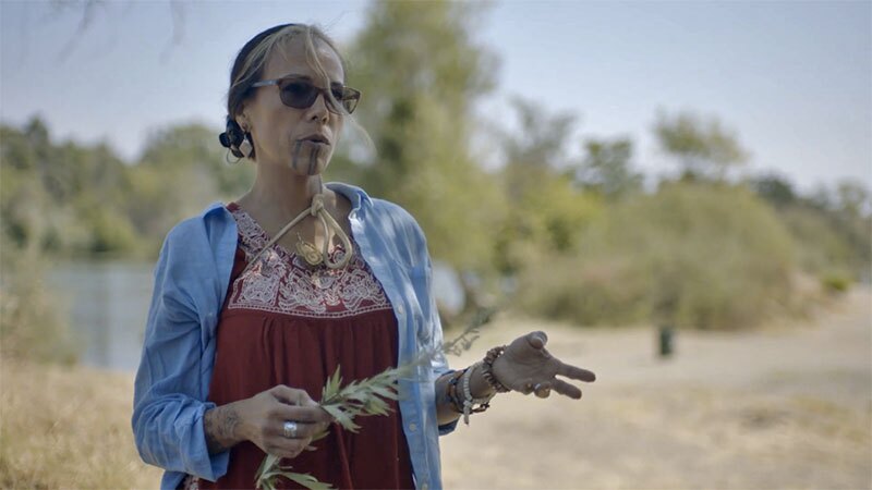 Sage LaPena with Artemisia