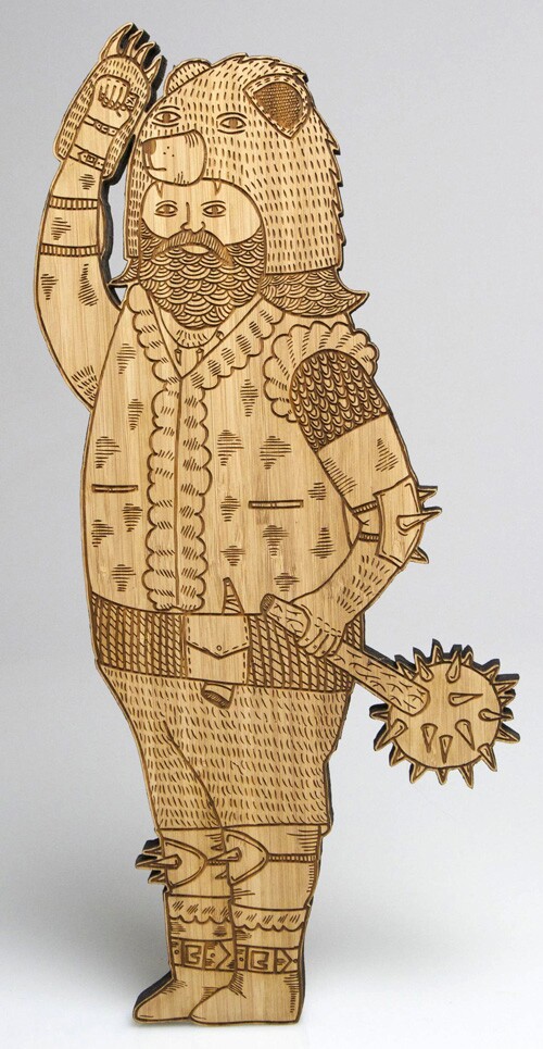 "LASERCUT WOOD ART" by Michael C. Hsiung