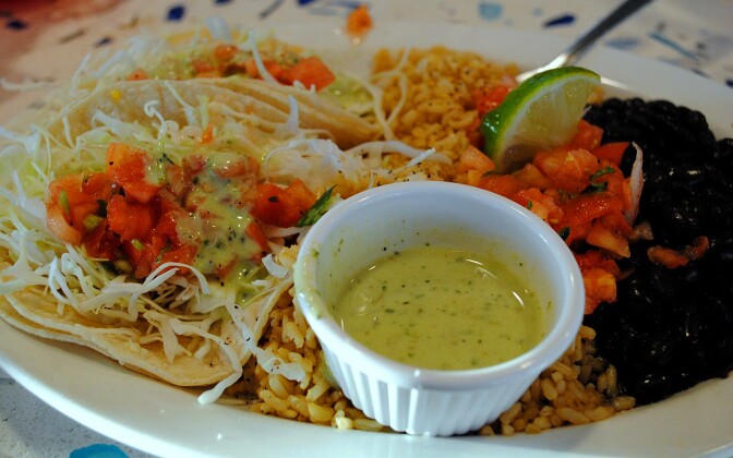 Wahoo Fish Taco