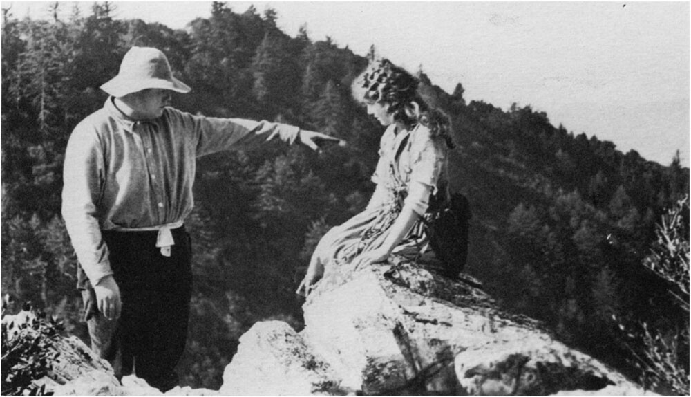 Boulder Creek region of Santa Cruz County, location site for Mary Pickford's M'Liss (1915). Academy of Motion Picture Arts and Sciences, Beverly Hills