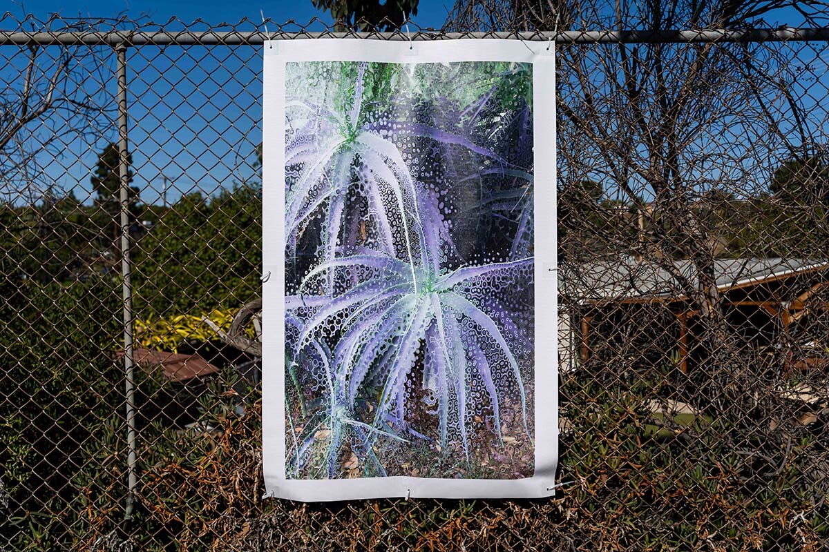 Art on display at the “Mesa College Drive-In: An Outdoor Art Exhibition" | San Diego Mesa College