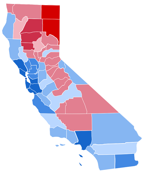 California Presidential Election Results 2016