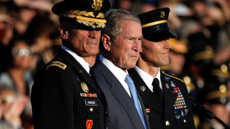 News Wrap: Bush warns of national slide toward bigotry